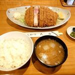 とんかつ 大倉 - 特ロース定食（230g）限定_2180円