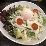 大分からあげと鉄板焼 帯屋町応援団 勝男 - シーザーサラダ