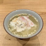 Dontsuki - 鯛茶漬け(鯛&胡麻ペースト投入)