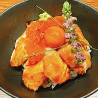 鳥さと 別邸 - きんかんユッケ丼