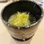 登喜和鮨 - 甘鯛とゴールドラッシュのスープ