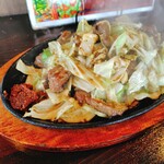 くすのき食堂 - 油に辛味噌溶いて食べるべし