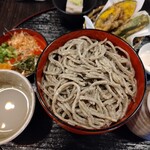 鉄師 卜蔵家 鈩の舎 カフェタタラノイエ - 奥出雲　野菜の天麩羅　割子蕎麦