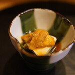 鮨駒 - チーズ＋雲丹