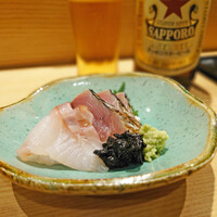 鮨やすぞう。 - 目鯛の昆布締めと鰹のたたき