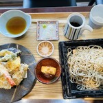 高志の恵み 玄 - 春の天ぷら蕎麦セット