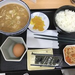 長者亭 - 　豚汁定食　