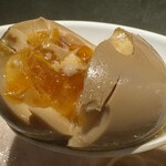 麦処 八と丁 - 味玉