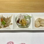 すし馨 - 前菜三点盛