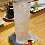 すし馨 - 焼酎ソーダ割り