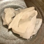 慶雲 - 【'24.7】口直しのガリ。辛口で好きです