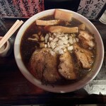 道しるべ - ラーメン(上から)