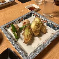 魚斉 - ヤングコーンのしんじょ