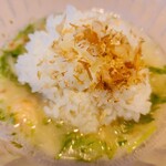 きりん食堂 - 残ったスープにドボン