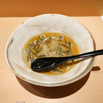 鮨 さいとう - 毛蟹蓴菜