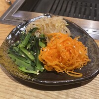 北新地はらみ 法善寺店 - ナムル盛り合わせ　890円