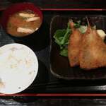 ガシラ - あじフライ定食