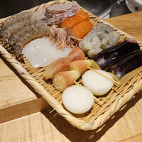 天七 - 天ぷらの食材