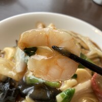 中国料理 桃李 - エビ〜♪