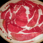 しゃぶ蘭 - 牛肉アップ
