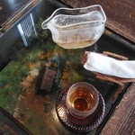 カフェ茶屋 珈夢 - テーブルの上