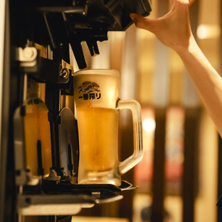【生ビール】キンキンのビールから福岡の日本酒まで