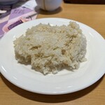 ステーキ宮 - ランチのガーリックライス