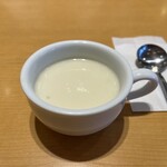 ステーキ宮 - ランチのスープ