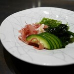 日本料理　「十二颯」 - 海藻サラダ