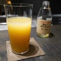 日本料理　「十二颯」 ヒルトン東京 - おろしりんごジュース