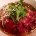 中国料亭 翠鳳 - 焼豚入つゆそば ¥1680