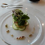 アロマティコ - 前菜（マグロと焼きナス）