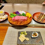 新橋 鉄板焼 ぷらちな FISH&MEAT - 