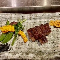 新橋 鉄板焼 ぷらちな FISH&MEAT - 