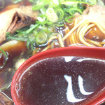 新福菜館 - 2014.3.23　スープ・リフト