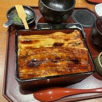 銀座 玉ゐ - 大箱。ご飯大盛り。合いのせ。