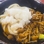 ヨコクラうどん - 食感最高 なめこおろしぶっかけ