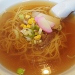 したん亭 - 「ラーメンセット」の　ラーメン