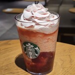 スターバックスコーヒー - オレンジ、ストロベリーホイップ、パッションティー