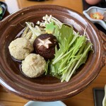 猿倉温泉 - 2日目の鍋