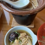 猿倉温泉 - 初日の鍋