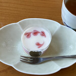 猿倉温泉 - 初日のデザート