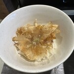 らぁめん 涼虎 - 〆の山葵ご飯
