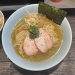 らぁめん 涼虎 - 涼麺〜塩〜＋〆の山葵ご飯