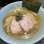らぁめん 涼虎 - 涼麺〜塩〜＋〆の山葵ご飯
