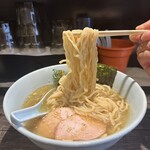 らぁめん 涼虎 - 涼麺〜塩〜＋〆の山葵ご飯