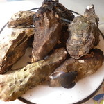 久保田水産 - 焼き牡蠣/2014年1月訪問