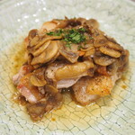 朔 Tatsuya - 鶏もも肉のガーリックソテー　900円