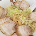 喜多方ラーメン 坂内 - ネギ大サービス？