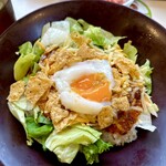 すき家 - 料理写真:タコライス(並)+温玉